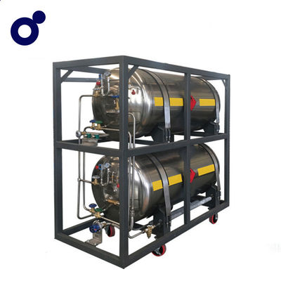 calidad  Industrial Gas Cheap Price Horizontal LNG Cylinder LNG Vehicle Cryogenic Fuel Tanks For Trucks/Cars fábrica