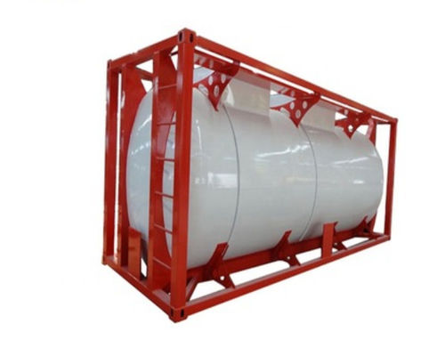 calidad  20ft 40ft ISO Tank Container Oil Tank Gasoline And Oil Container For Fuel Transportation Reasonable Price fábrica