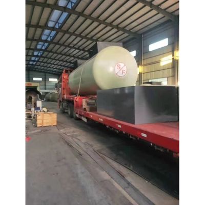 calidad  Factory Sales Food Grade Diesel Fuel Container Hot Water Chemical Specification FRP Durable Storage Tank fábrica